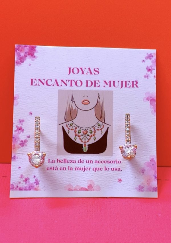 Argollas con pedrería - Imagen 5
