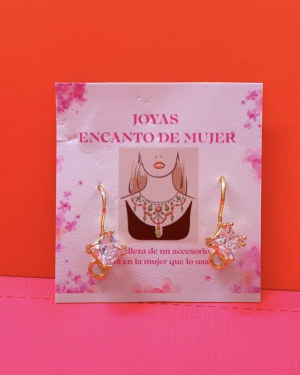 Argollas con pedrería - Imagen 2