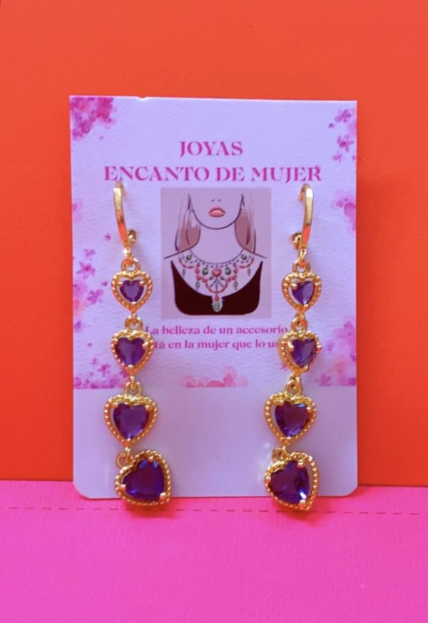 Aretes largos - Imagen 4